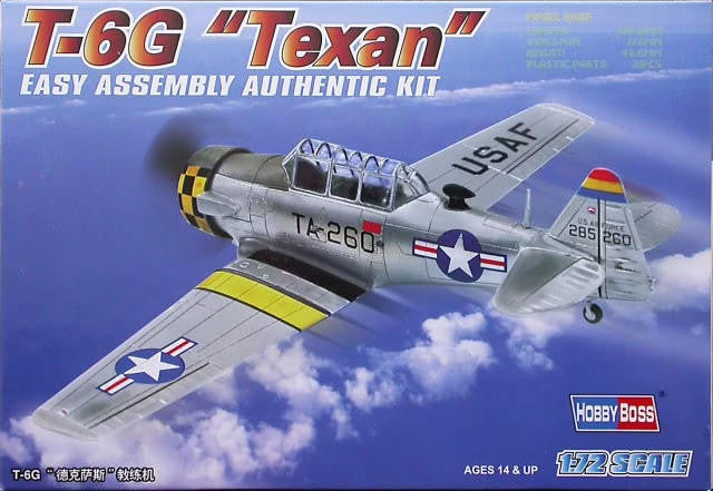 HobbyBoss 1/72 T-6G Texan Easy Kit 80233
